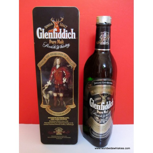 Glenfiddich Clan Sutherland Tin Box 750ml